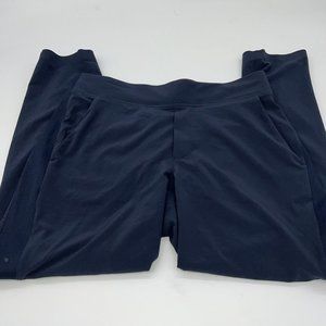 ATHLETA Womens 4p Brooklyn Ankle Pant Navy Travel Joggers 198671 Trouser